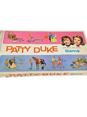 Patty Duke Board Game 1963 Milton Bradley Patty & Cathy like TV show, Complete